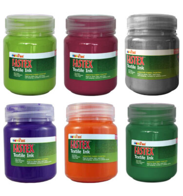 FAS Fastex Textile Ink 250 ml Jars (หมึกพิมพ์ผ้า)