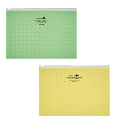 LIHIT Aqua Drops Clear Case A5 (กระเป๋าซองซิป) F-5302