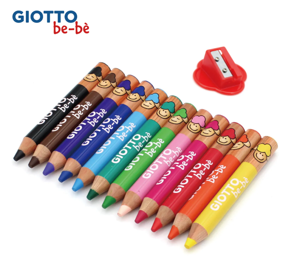 GIOTTO Be-Be Super Large Pencils (ดินสอสีไม้แท่งจัมโบ้) - Image 3