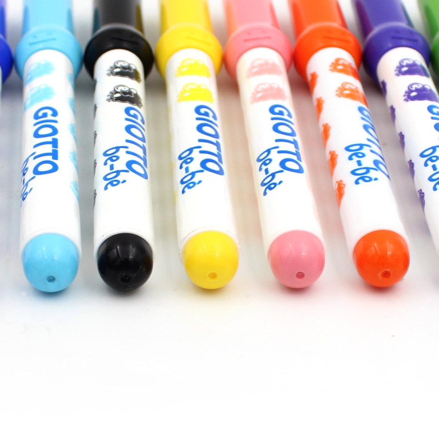 GIOTTO Be-Be Super Fiber Pens (ปากกาเมจิกแท่งจัมโบ้) - Image 3