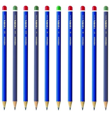 LYRA Robinson Graphite Drawing Pencil Value Pack (ดินสอสเก๊ตช์ภาพ LYRA แพ็ค 10 แท่ง)
