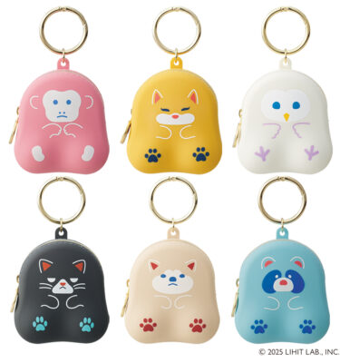 (Limited Edition) LIHIT Cafe Punilabo Sitting Mini Pouch (กระเป๋าซิลิโคนอเนกประสงค์ไซส์มินิ) A-8820