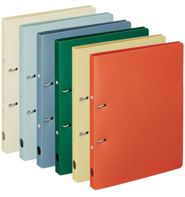 LIHIT Mutual Smart Slim Ring File A4 (แฟ้ม 2 ห่วง) F-2005