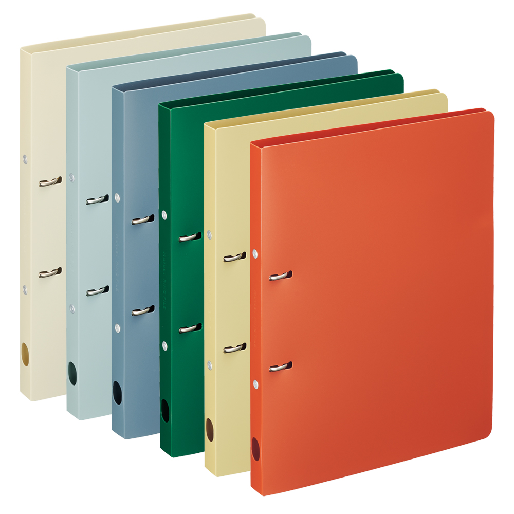 LIHIT Mutual Smart Slim Ring File A4 (แฟ้ม 2 ห่วง) F-2005